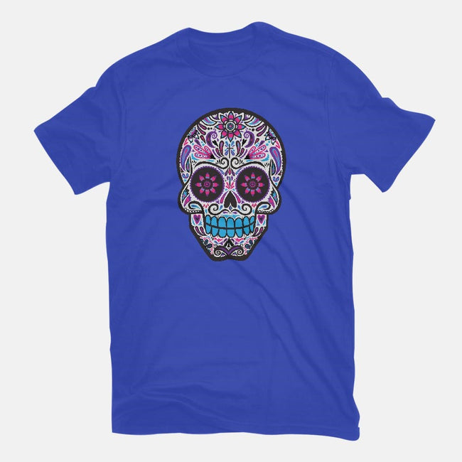 Neon Calavera-youth basic tee-wotto