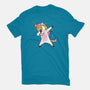 Dabbing Unicorn-mens premium tee-vomaria