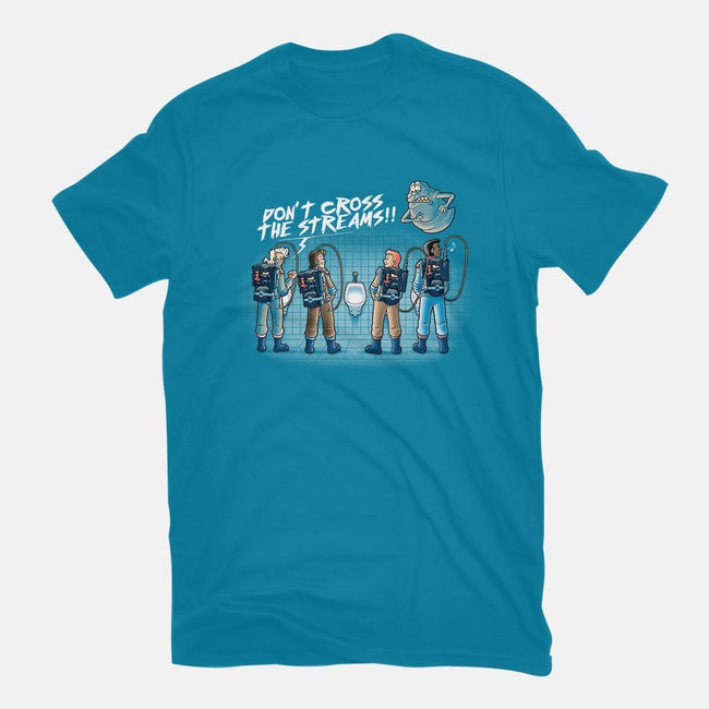 Don't Cross The Streams-womens basic tee-trheewood