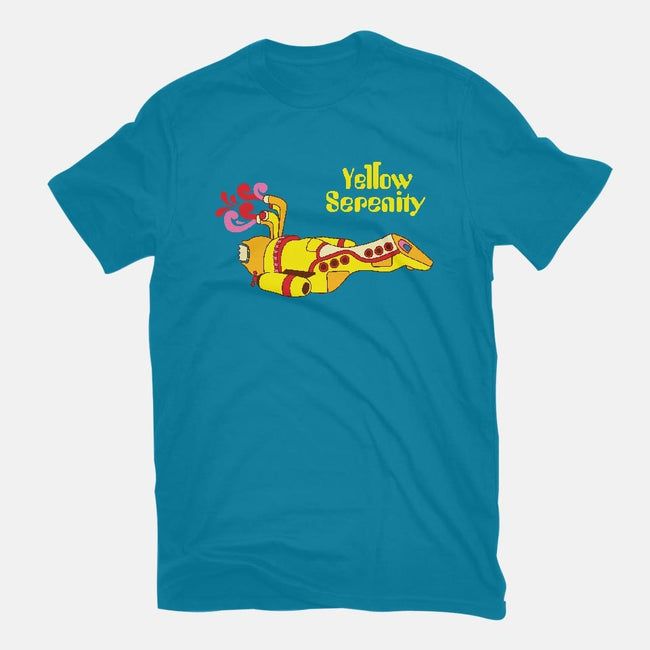 Yellow Serenity-youth basic tee-KentZonestar