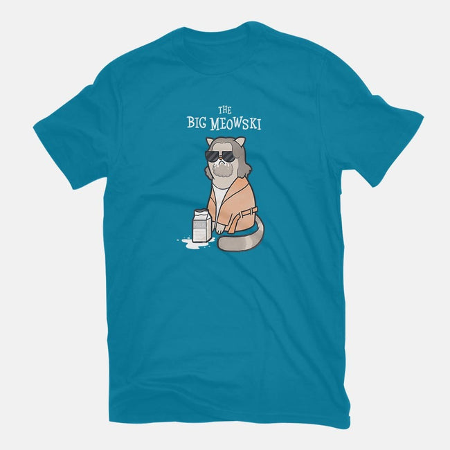The Big Meowski-mens long sleeved tee-queenmob