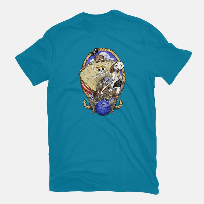 Old School's Going Merry-mens premium tee-aLittleFED