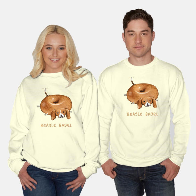 Beagle Bagel-unisex crew neck sweatshirt-SophieCorrigan