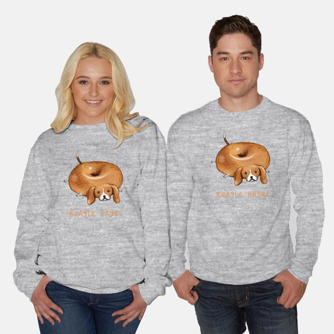 Beagle Bagel-unisex crew neck sweatshirt-SophieCorrigan