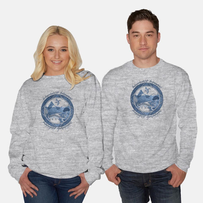 There and Back Again-unisex crew neck sweatshirt-Joe Wright