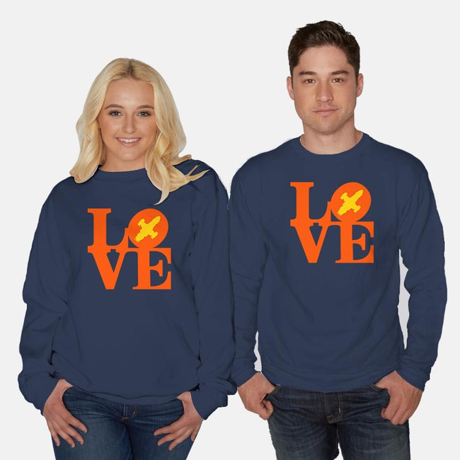Keeps Her In The Air-unisex crew neck sweatshirt-geekchic_tees