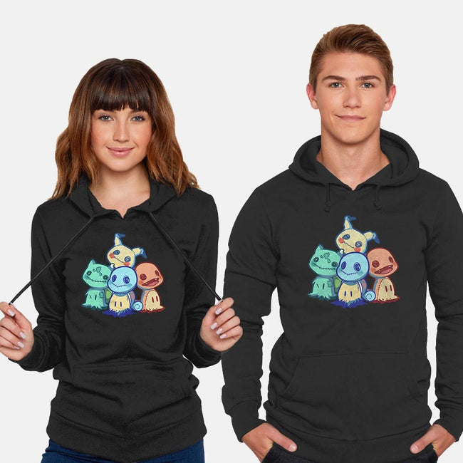 Starterkyus-unisex pullover sweatshirt-digitoonie