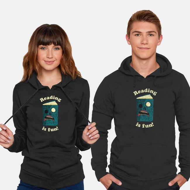 Reading is Fun-unisex pullover sweatshirt-DinoMike