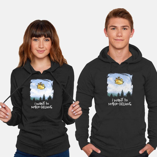 I Want To Make-Believe-unisex pullover sweatshirt-harebrained