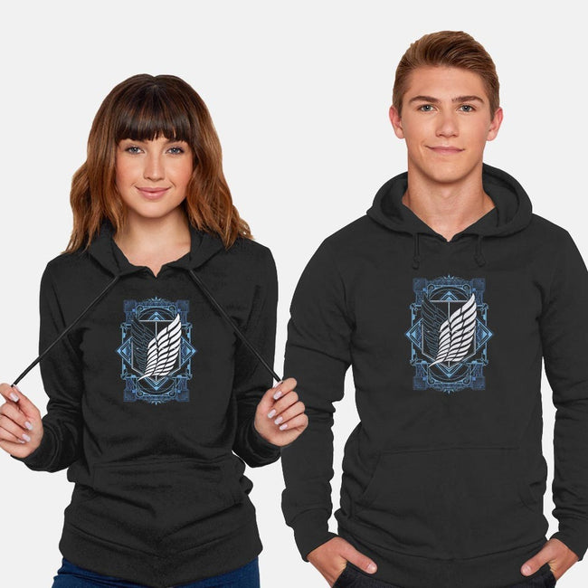 Attack on Art Deco-unisex pullover sweatshirt-ChocolateRaisinFury