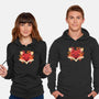 Fox of Leaves-unisex pullover sweatshirt-NemiMakeit