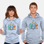 Starterkyus-unisex pullover sweatshirt-digitoonie