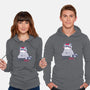 Trash But Fabulous-unisex pullover sweatshirt-ChocolateRaisinFury