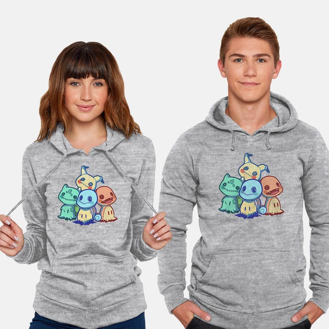 Starterkyus-unisex pullover sweatshirt-digitoonie