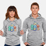 Starterkyus-unisex pullover sweatshirt-digitoonie