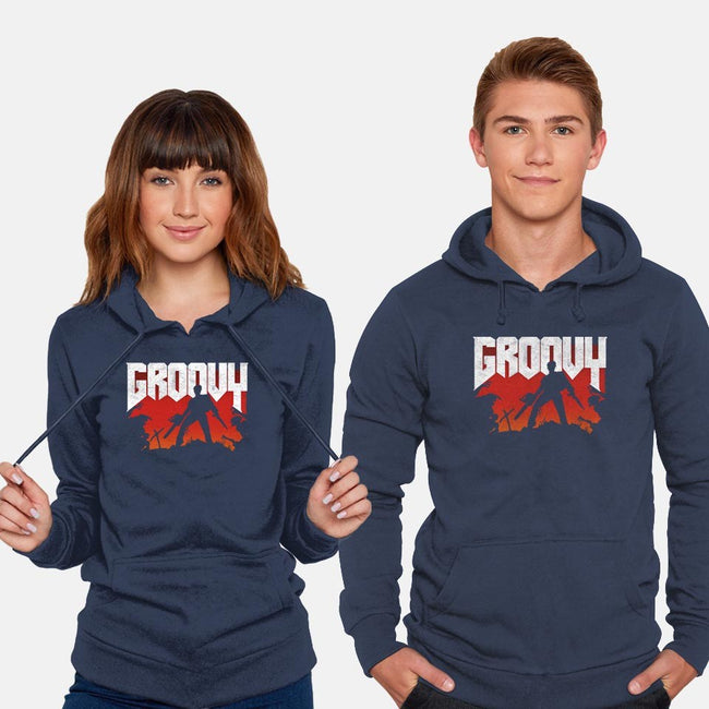 Groovy and Doomy-unisex pullover sweatshirt-Manoss1995