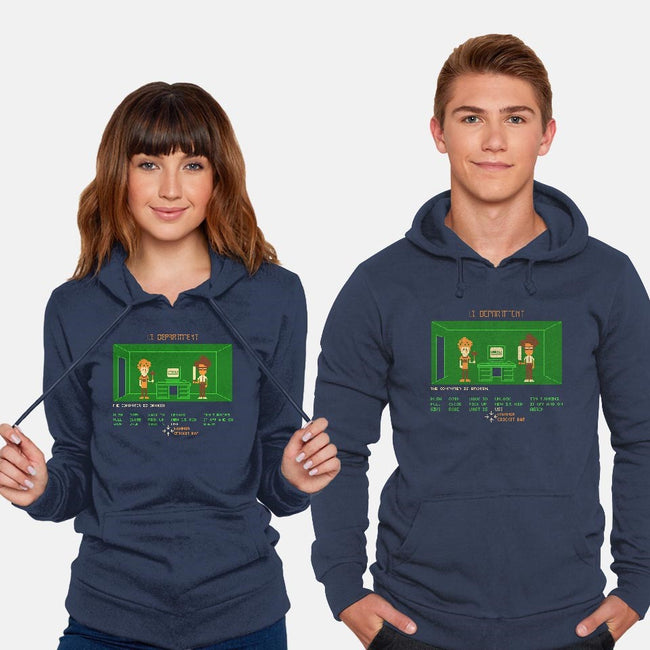 Maniac IT Department-unisex pullover sweatshirt-RyanAstle