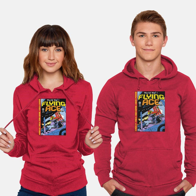 World War I Flying Ace-unisex pullover sweatshirt-Captain Ribman