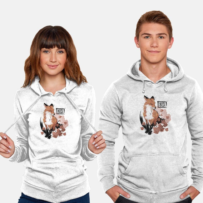 Red Fox-unisex pullover sweatshirt-xMorfina