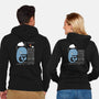 Splat!-unisex zip-up sweatshirt-maped