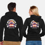 Meowscular Gym-unisex zip-up sweatshirt-KindaCreative