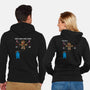 Ugly Cookie!-unisex zip-up sweatshirt-Raffiti