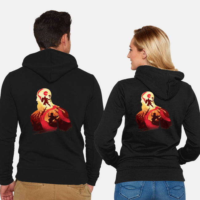 Adventure With My Father-unisex zip-up sweatshirt-hypertwenty