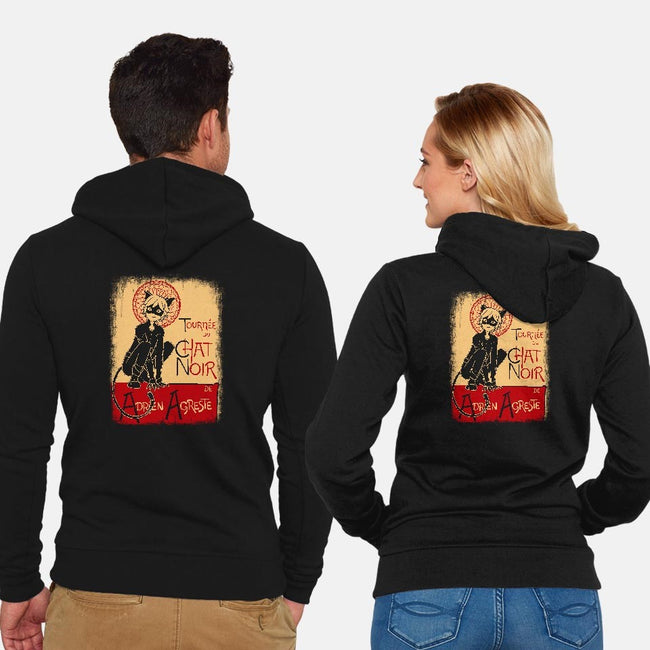 Miraculous Chat-unisex zip-up sweatshirt-GallifreyaDs