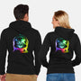 Astronaut Cat-unisex zip-up sweatshirt-clingcling