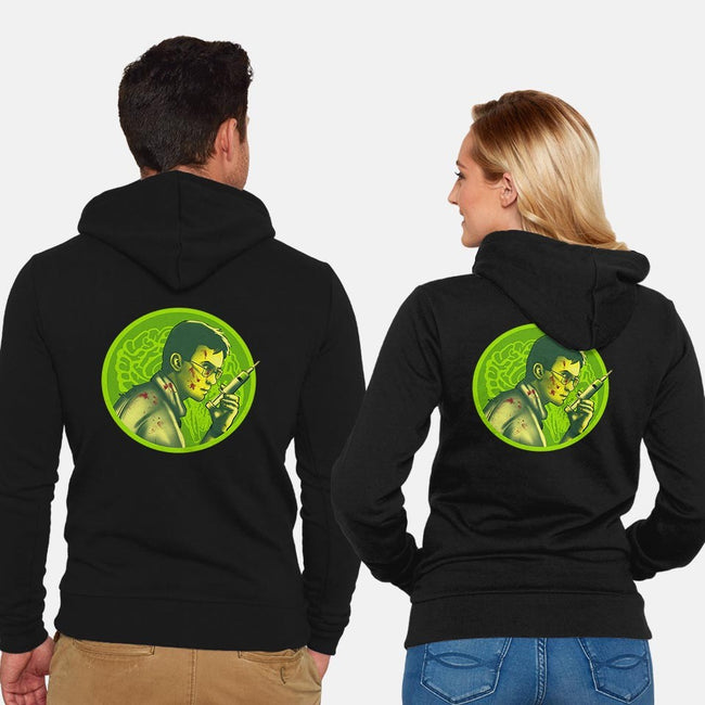 Cat Dead, Details Later-unisex zip-up sweatshirt-Fishmas