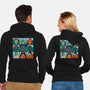 The Spooky Bunch-unisex zip-up sweatshirt-RBucchioni