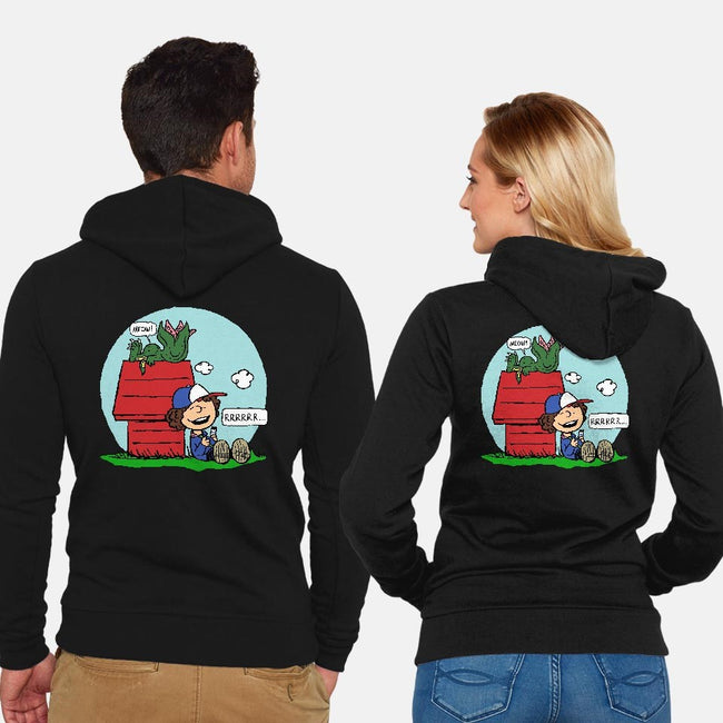 Nougats-unisex zip-up sweatshirt-zerobriant