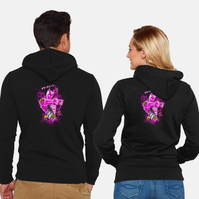 Bites the Dust-unisex zip-up sweatshirt-Genesis993