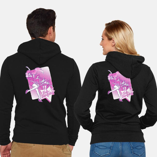 Truly Outrageous!-unisex zip-up sweatshirt-hugohugo