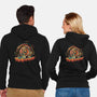 The Geometry of Sunrise-unisex zip-up sweatshirt-digsy