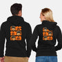Good Cop, Bad Cop, Ugly Cop-unisex zip-up sweatshirt-BWdesigns