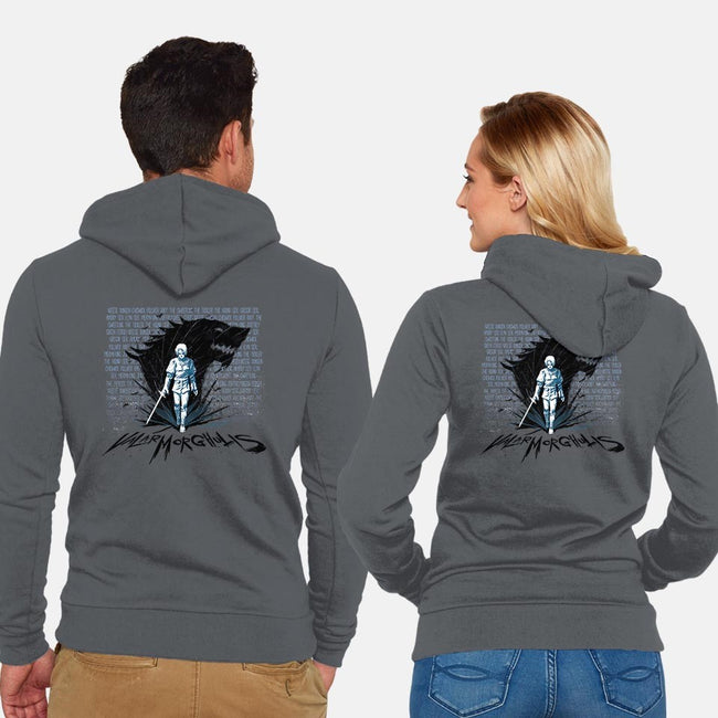 Arya's List-unisex zip-up sweatshirt-idriu95
