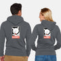 DISOBEY!-unisex zip-up sweatshirt-Raffiti