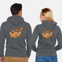 All Aboard-unisex zip-up sweatshirt-kpcomix