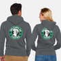 100 Cups of Coffee-unisex zip-up sweatshirt-Barbadifuoco