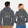 SPACESHIP!-unisex zip-up sweatshirt-chocopants