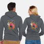 To Bee Or Not To Bee-unisex zip-up sweatshirt-theteenosaur