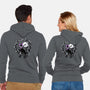 Cat Circle-unisex zip-up sweatshirt-albertocubatas