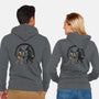 Hunter vs Hunted-unisex zip-up sweatshirt-SarahCave