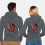 The Vampire-unisex zip-up sweatshirt-xMorfina