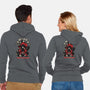 Lydia the Strange-unisex zip-up sweatshirt-Letter_Q