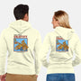 Learn About Gravity-unisex zip-up sweatshirt-Steven Rhodes