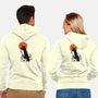 Deliverer of Darkness-unisex zip-up sweatshirt-Kasey Fleming