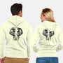 Wild Safari-unisex zip-up sweatshirt-dandingeroz