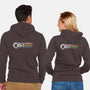 Back To Basic-unisex zip-up sweatshirt-MindsparkCreative